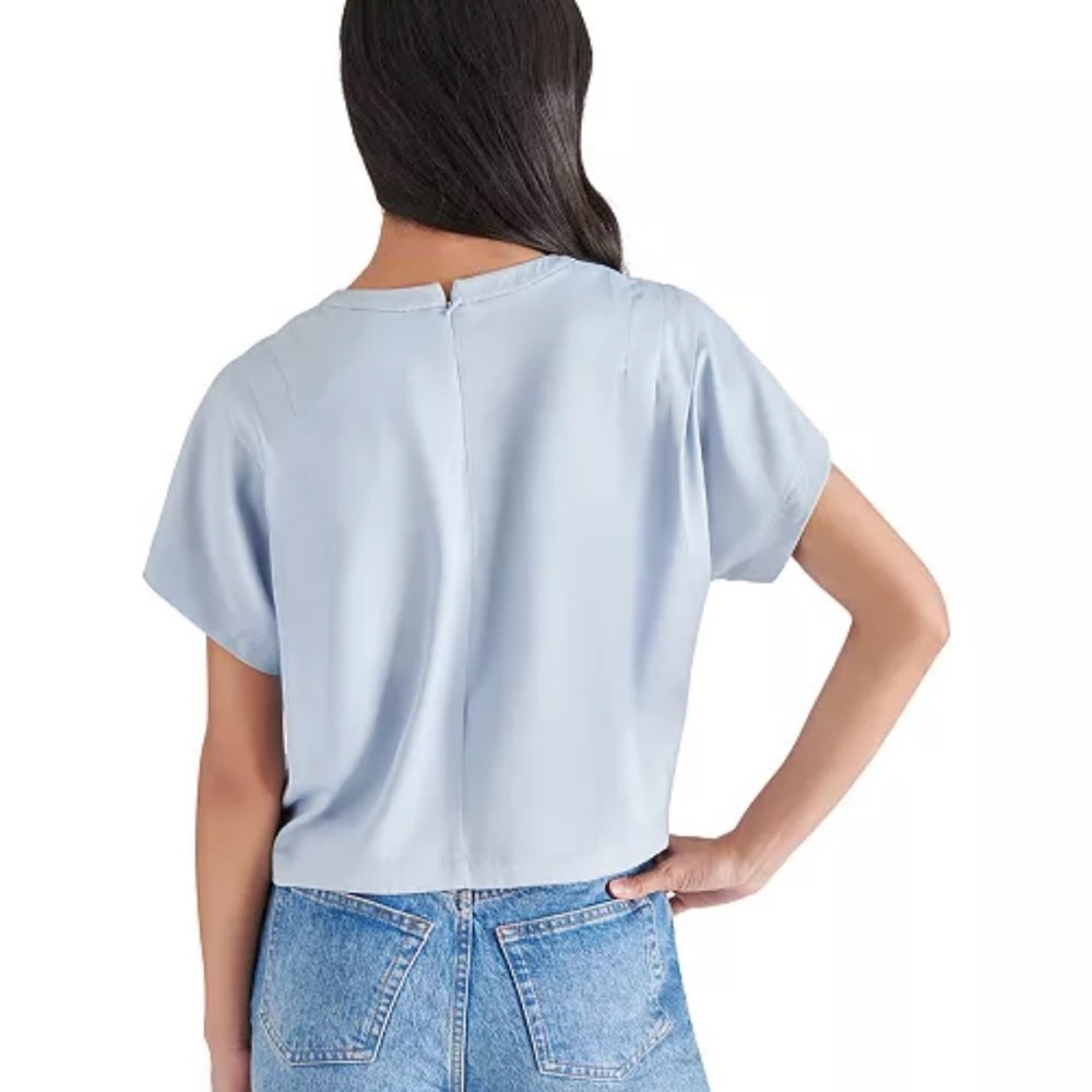 Steve Madden Sky Blue Women's Top - Picture 2 of 9